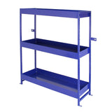 Metalen Bedrijfswagen stelling - Staal - Blauw