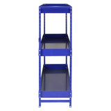 Metalen Bedrijfswagen stelling - Staal - Blauw