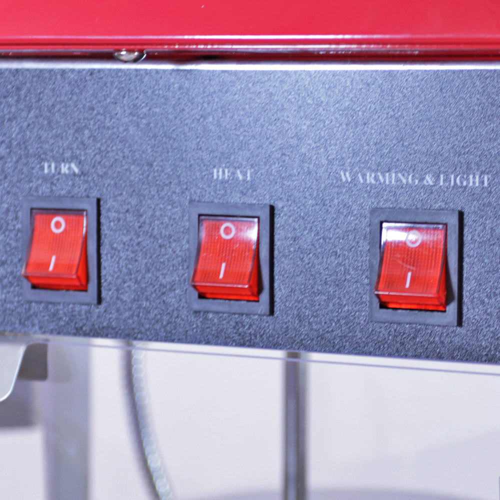 KuKoo Retro Popcorn Machine & Kar/Onderstel
