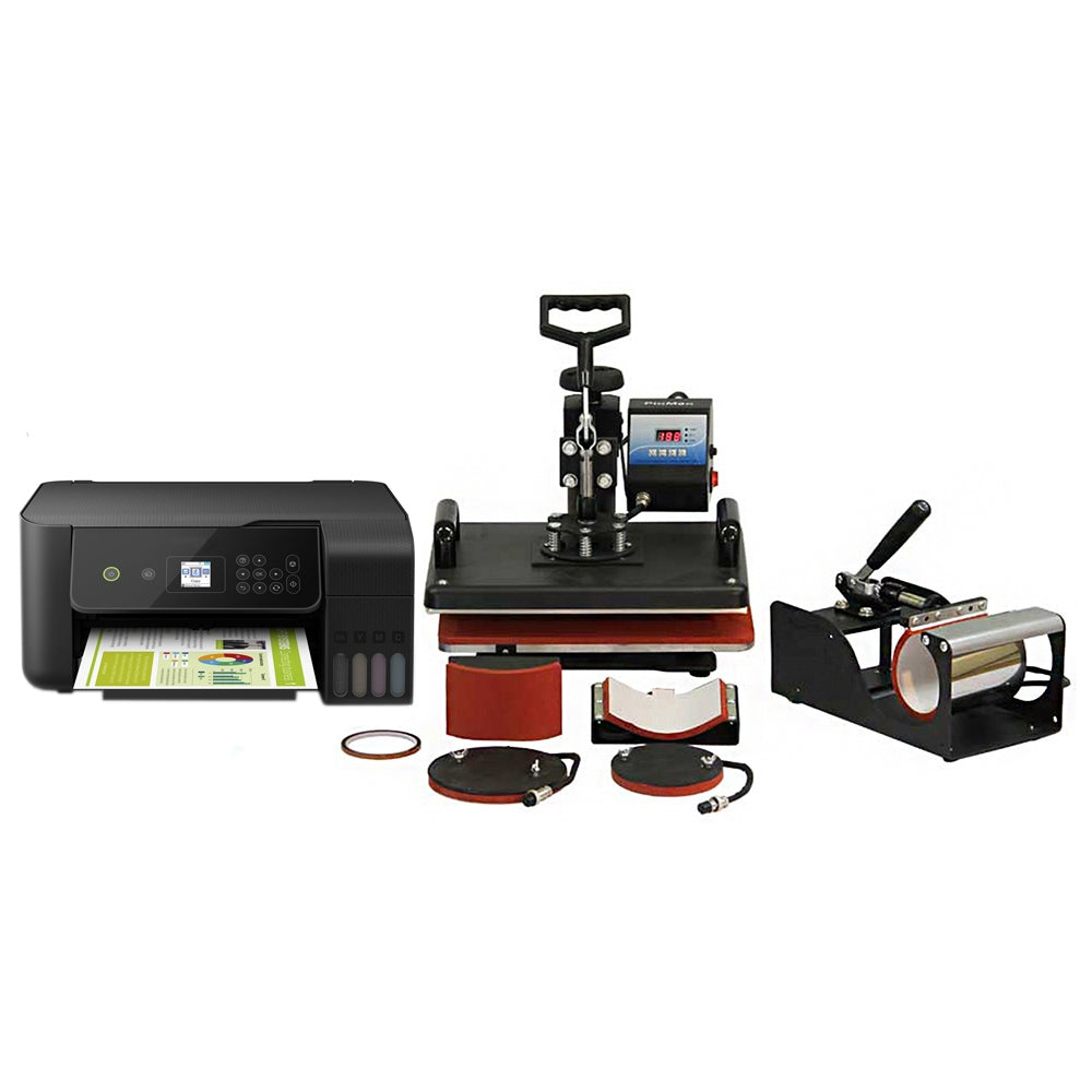 PixMax 5 in 1 Hitte Pers Bundel & Printer