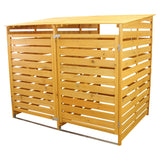 Kliko Containerombouw - Dubbel - Hout