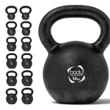 Kettlebell van gietijzer 14 kg