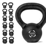 Kettlebell van gietijzer 6 kg