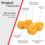 Neopreen Halters 2 x 6 kg