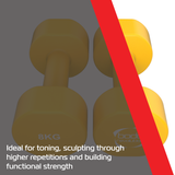 Neopreen Halters 2 x 8 kg