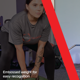 Kettlebell van gietijzer 24 kg