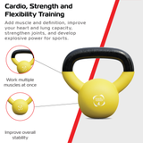 Body Revolution 4 kg Neopreen Kettlebell