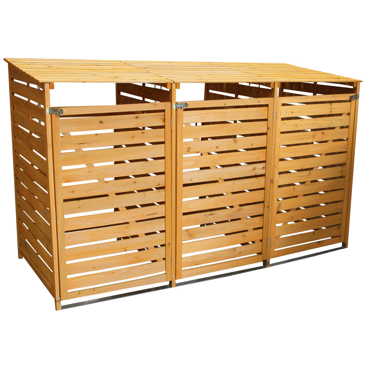 Kliko Containerombouw - Driedubbel - Hout