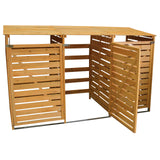 Kliko Containerombouw - Driedubbel - Hout