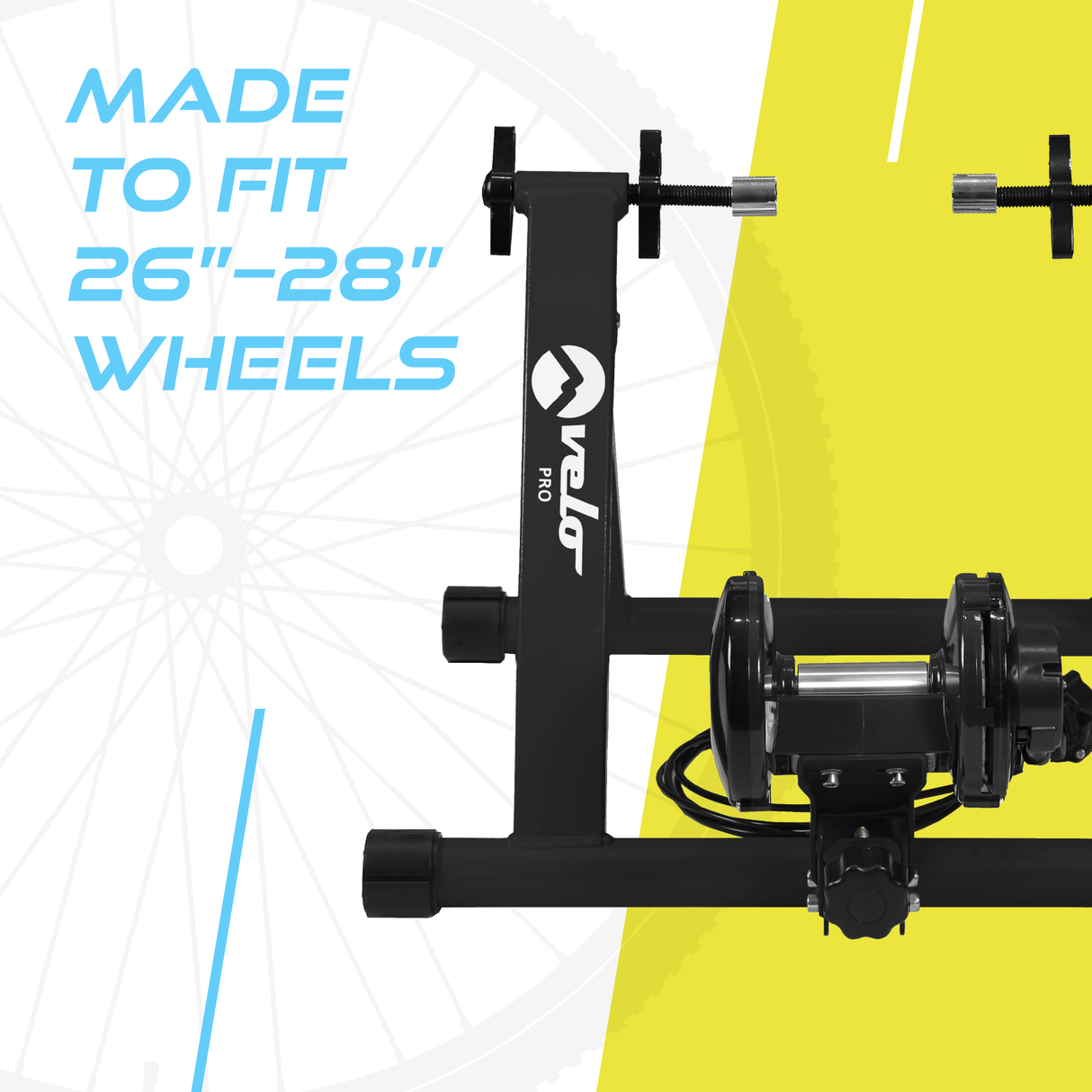 Velo Pro - Zilver Magnetische Fietstrainer