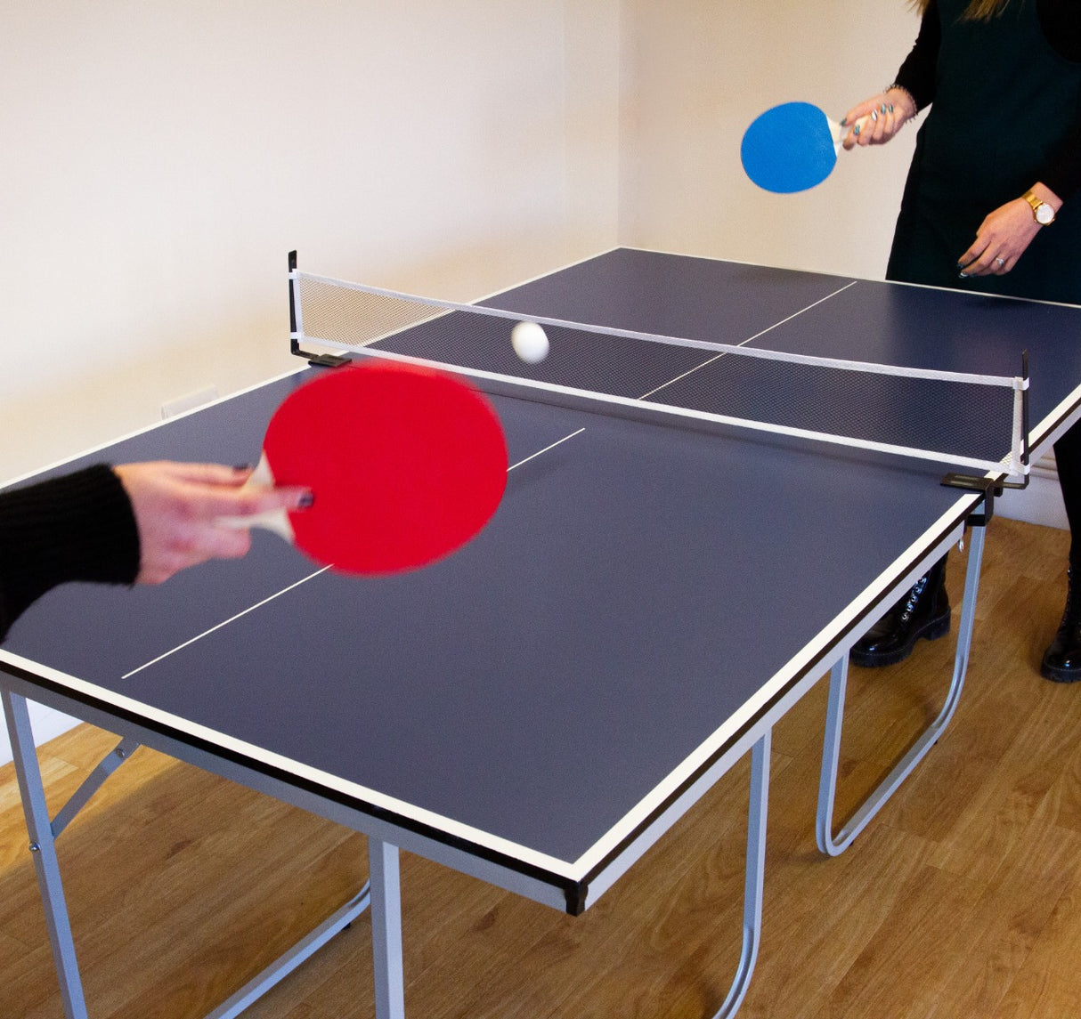 Opvouwbare tafeltennistafel