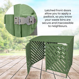 Containerberging - Dubbel - Hout