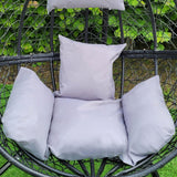 2 Zwarte Ei Stoelen