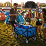 All-terrain festival- en Stranddranktrolley Blauw