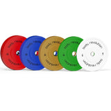 Body Revolution 150 kg Set Gekleurde Olympische Rubberen Halterschijven