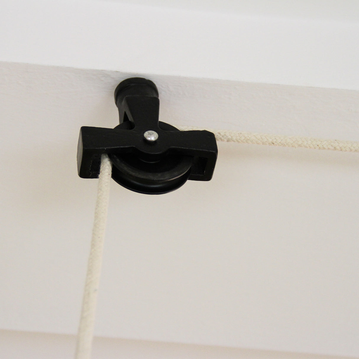 Droogrek Ophangbaar Plafond - Zwart - 1.2m