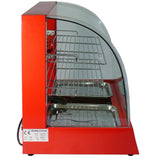 KuKoo Warmhoudvitrine - Glas - 60 cm breed