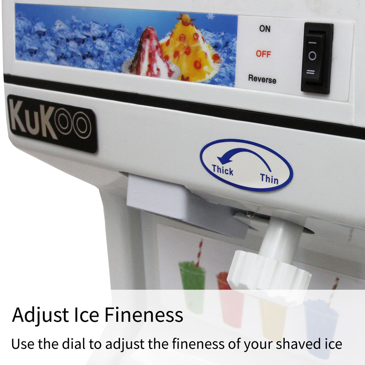 KuKoo Schaafijs Machine Slush Puppie Machine