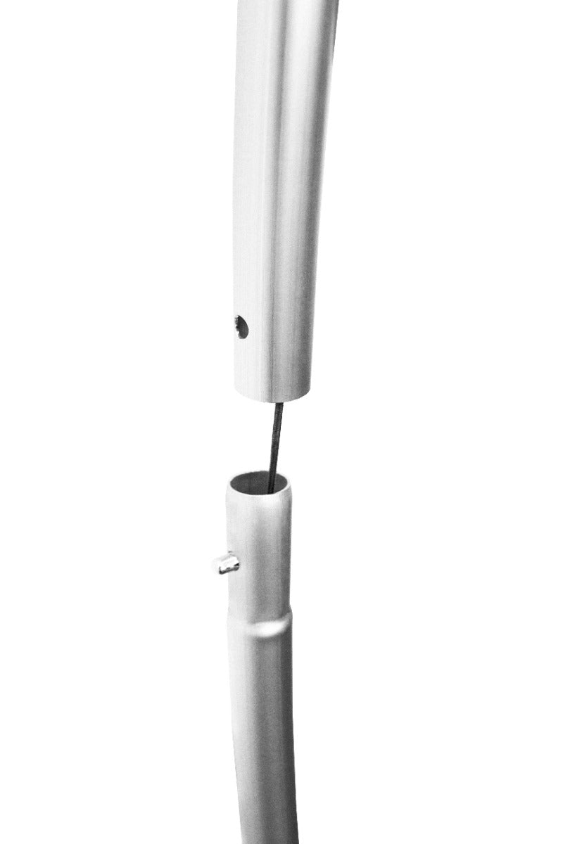 Backdrop Frame Bruiloft Cirkel - 200x56x210 cm - Zilver