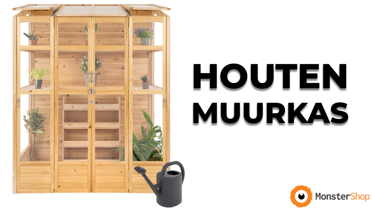 Houten Muurkas - Naturel