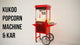 KuKoo Retro Popcorn Machine & Kar/Onderstel