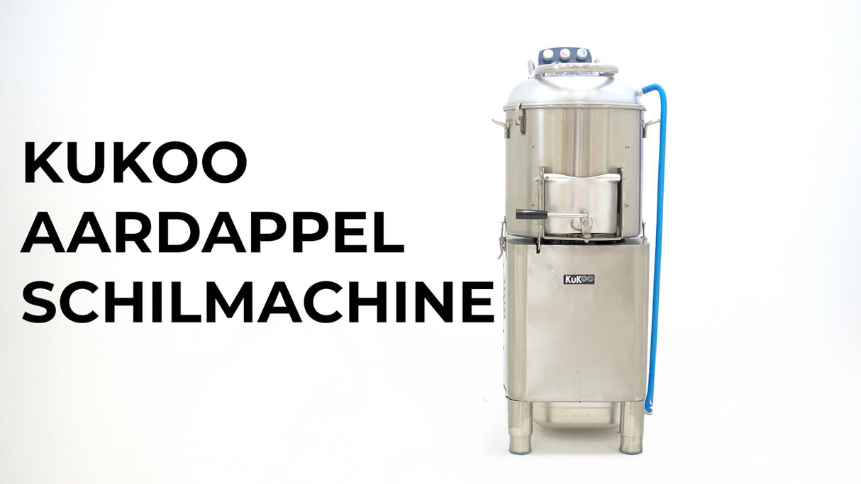 KuKoo Commerciële Aardappel Schilmachine