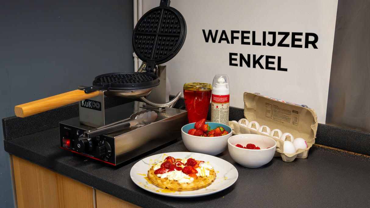 KuKoo Wafelijzer - Enkel