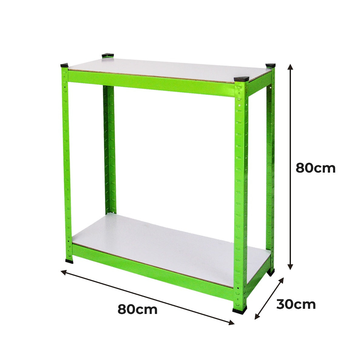 Polytunnel 19mm 4m x 2m met Stellingen