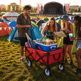 All-terrain festival- en Stranddranktrolley Rood