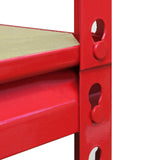 Z-rax 2x Stellingkasten + Hoek Stellingkast - Rood