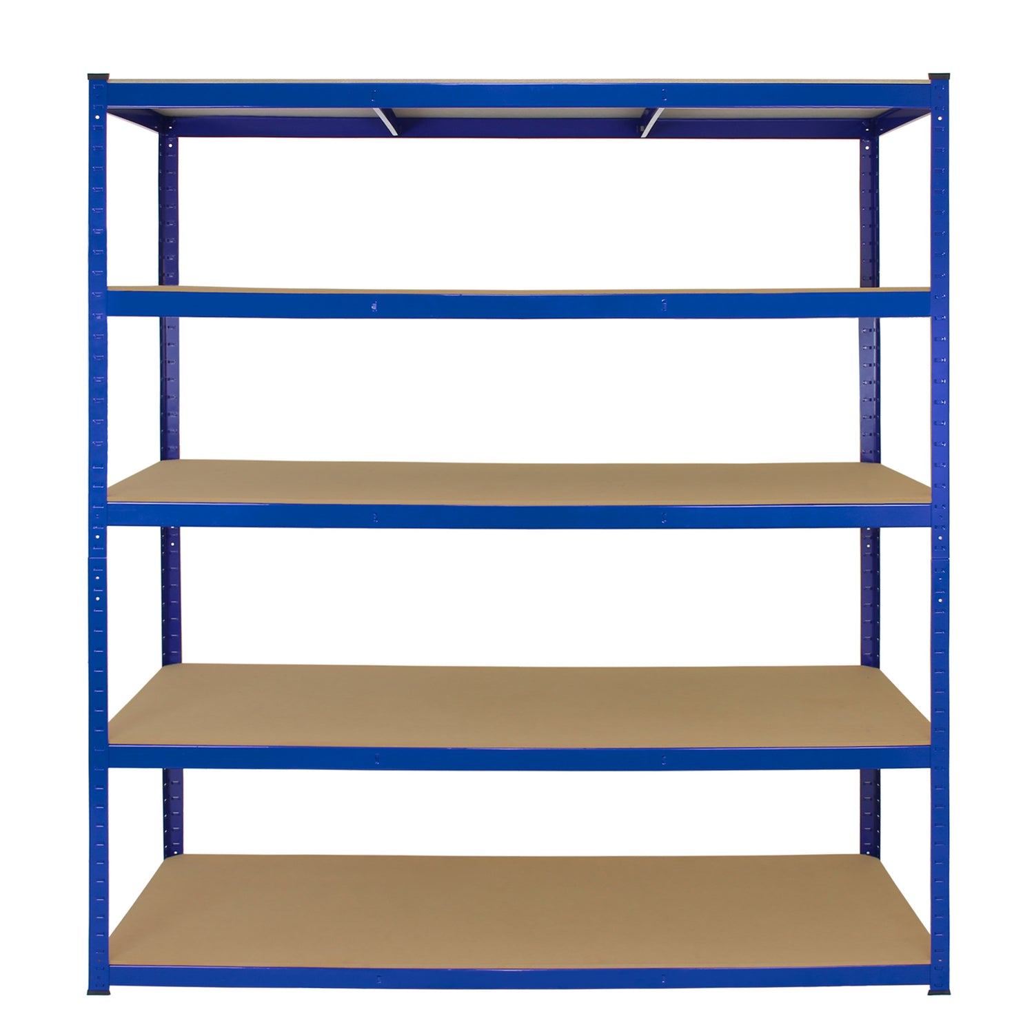 10 x T-rax Stellingkasten - 160x60x180 cm - Blauw