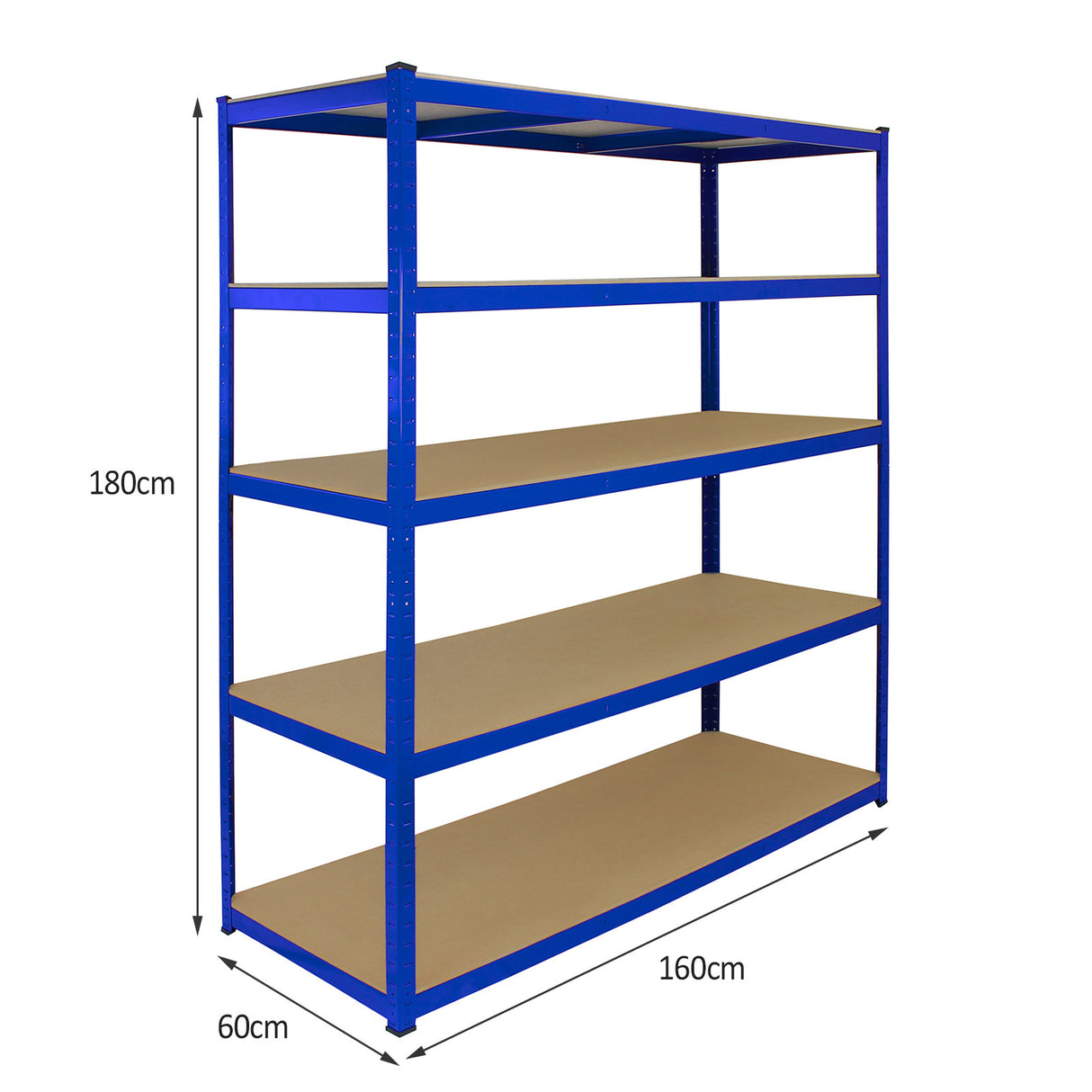 T-Rax Stellingkast - extra breed - 160x60x180cm