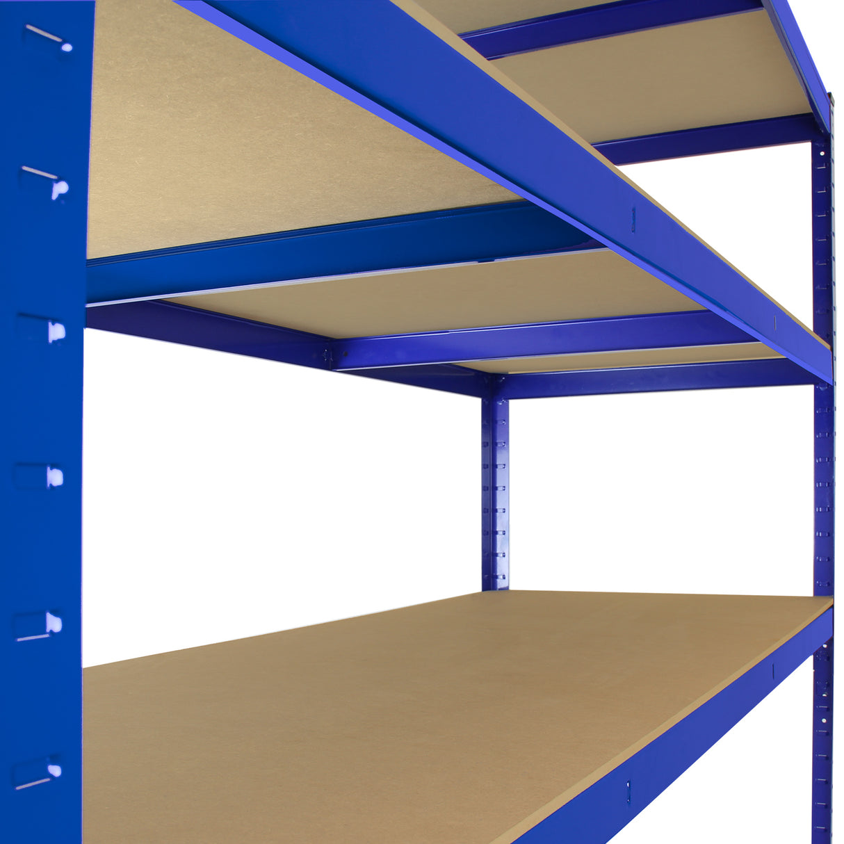 10 x T-rax Stellingkasten - 160x60x180 cm - Blauw