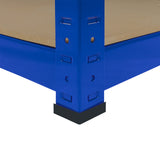 10 x T-rax Stellingkasten - 160x60x180 cm - Blauw