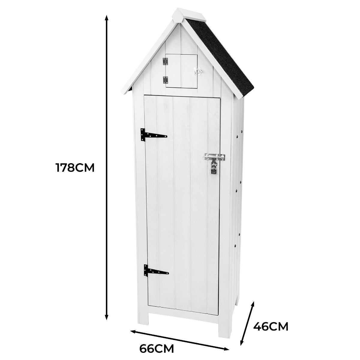 Houten Tuinschuren – Wit