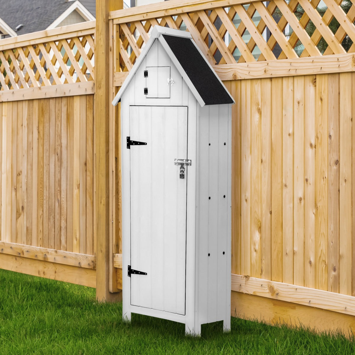 Houten Tuinschuren – Wit