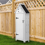 Houten Tuinschuren – Wit