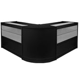 Detailhandel Winkel Hoek Toonbank CM60 - Zwart