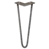 4 x 35,5cm Pinpoten - 2 Ledig - 12mm - Ruw Staal