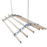 Droogrek ophangbaar plafond - wit - 2 meter