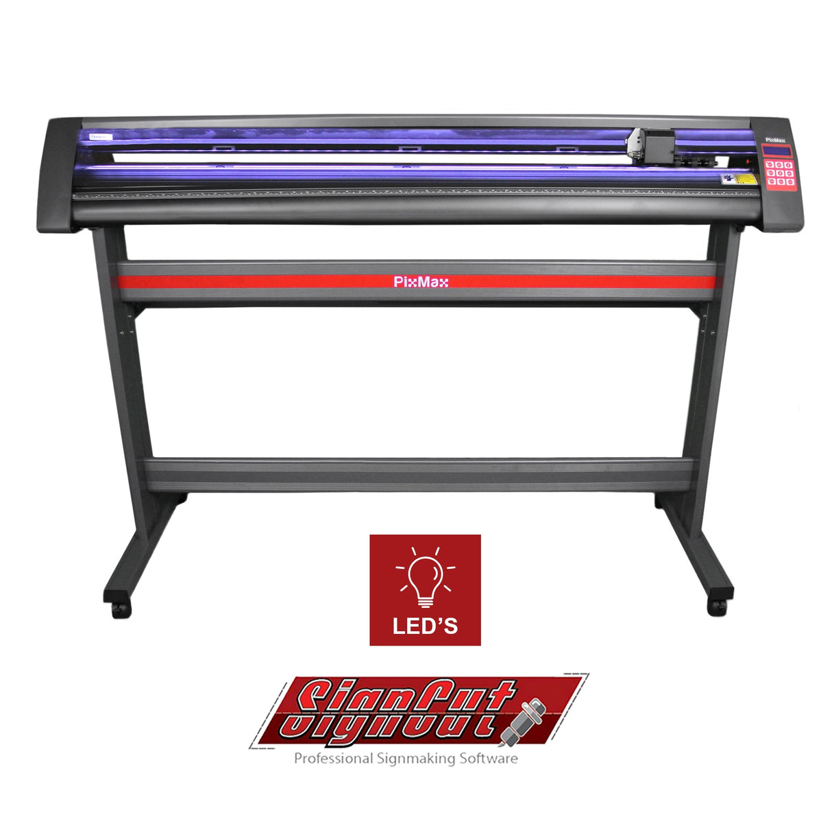 Vinyl Snijplotter 135 cm + Signcut pro & LED