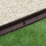 Flexibele Borderrand - Bruin - Set: 10 x 1.2 meter