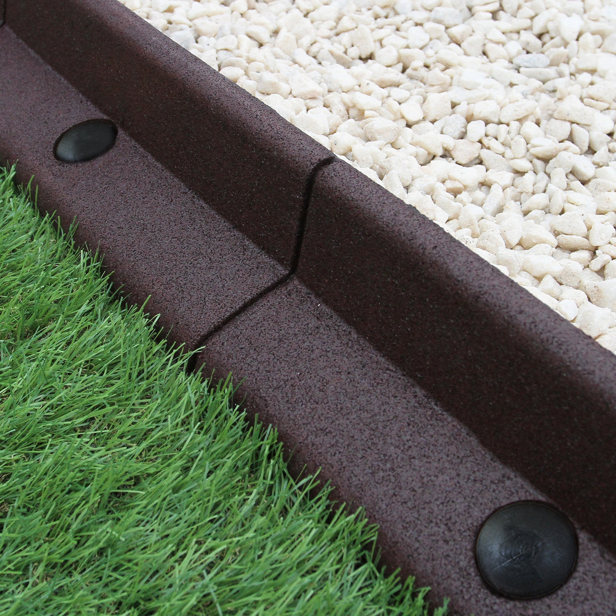 Flexibele Borderrand - Bruin - Set: 28 x 1.2 meter