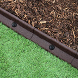 Flexibele Borderrand - Bruin - Set: 10 x 1.2 meter