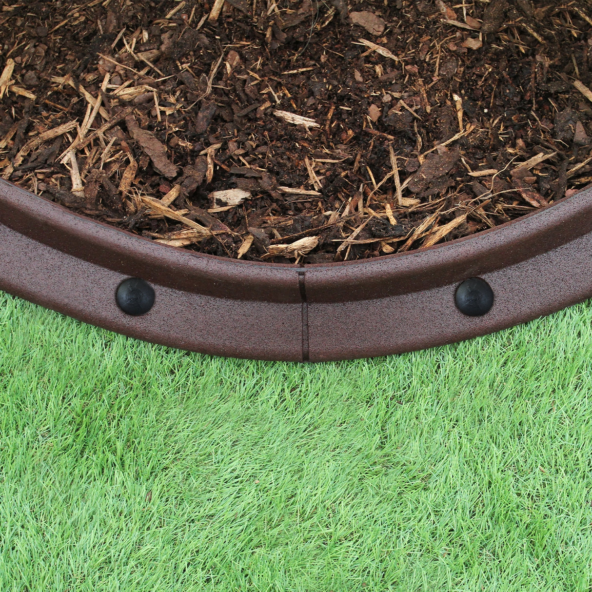 Flexibele Borderrand - Bruin - Set: 10 x 1.2 meter