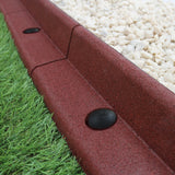 Flexibele Borderrand - Oranje/Bruin - Set: 28 x 1.2 meter