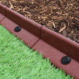 Flexibele Borderrand - Oranje/Bruin - Set: 30 x 1.2 meter