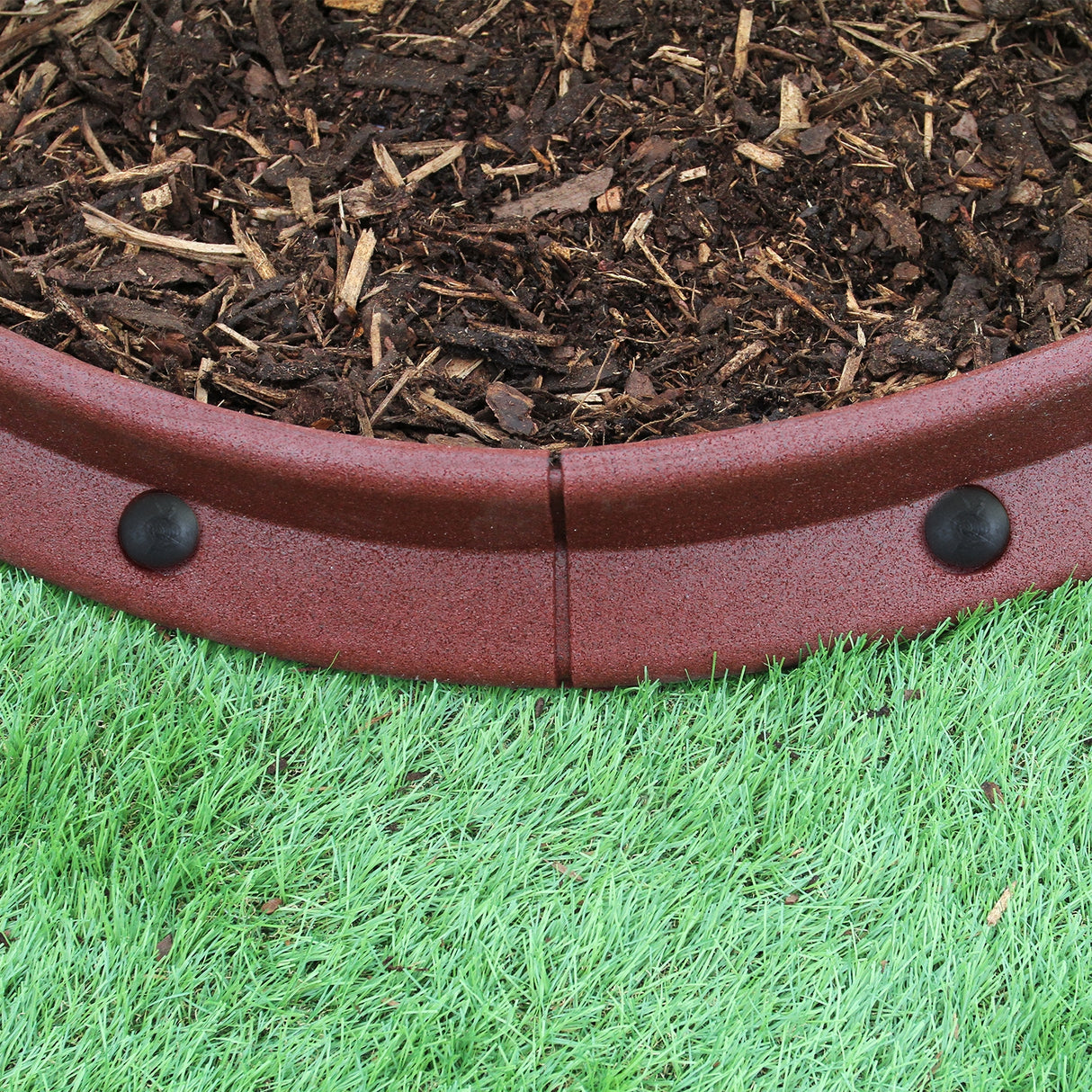 Flexibele Borderrand - Oranje/Bruin - Set: 30 x 1.2 meter