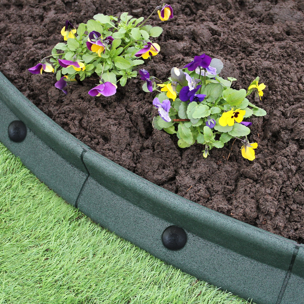 Flexibele Borderrand - Groen - Set: 8 x 1.2 meter