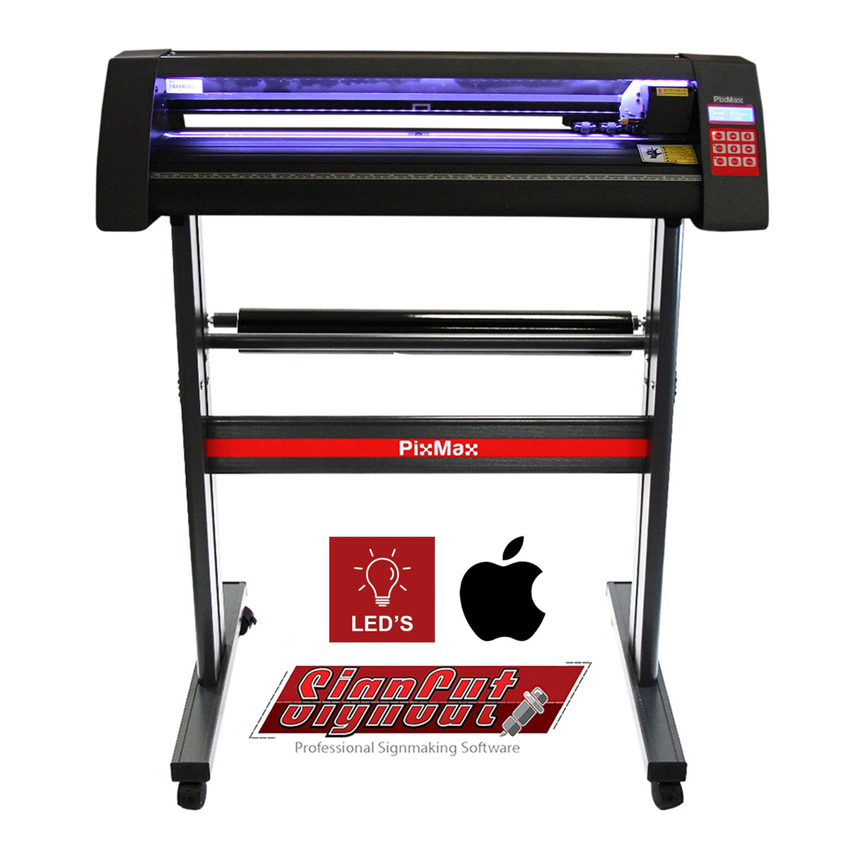 Vinyl Snijplotter & standaard, Signcut pro & LED